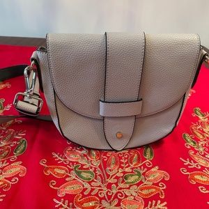 Indigo Vegan Leather Crossbody